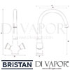 Bristan Easyfit Sink Mixer Tap Dimensions